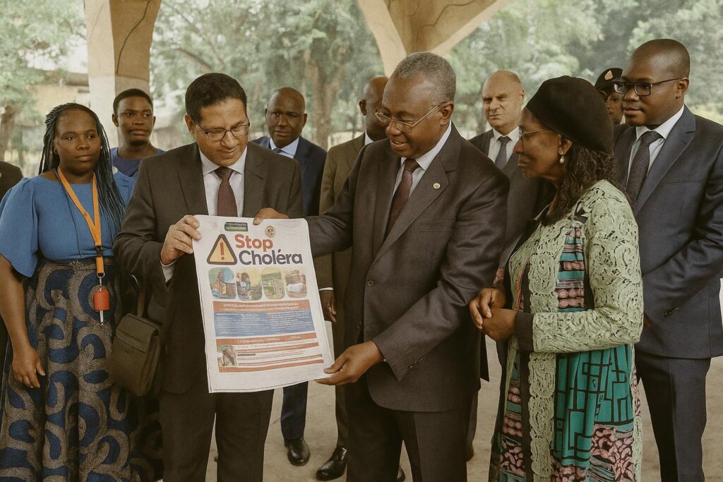 Choléra: ONU et Congo renforcent la riposte