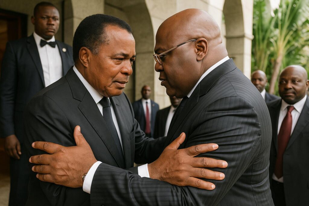 Diplomatie du fleuve : Tshisekedi à Brazzaville